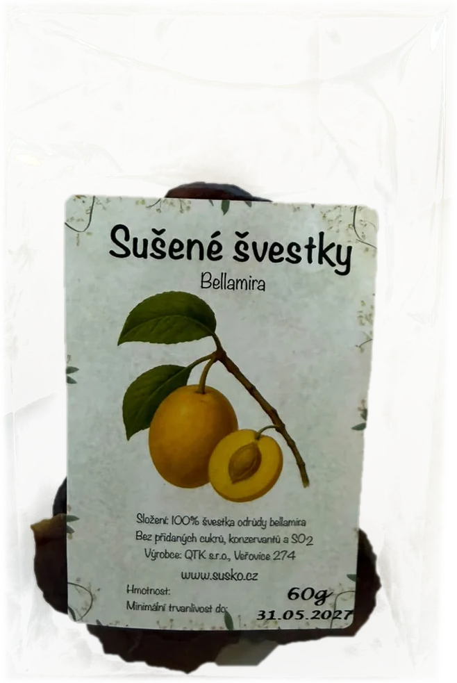 Sušené švestky Bellamira